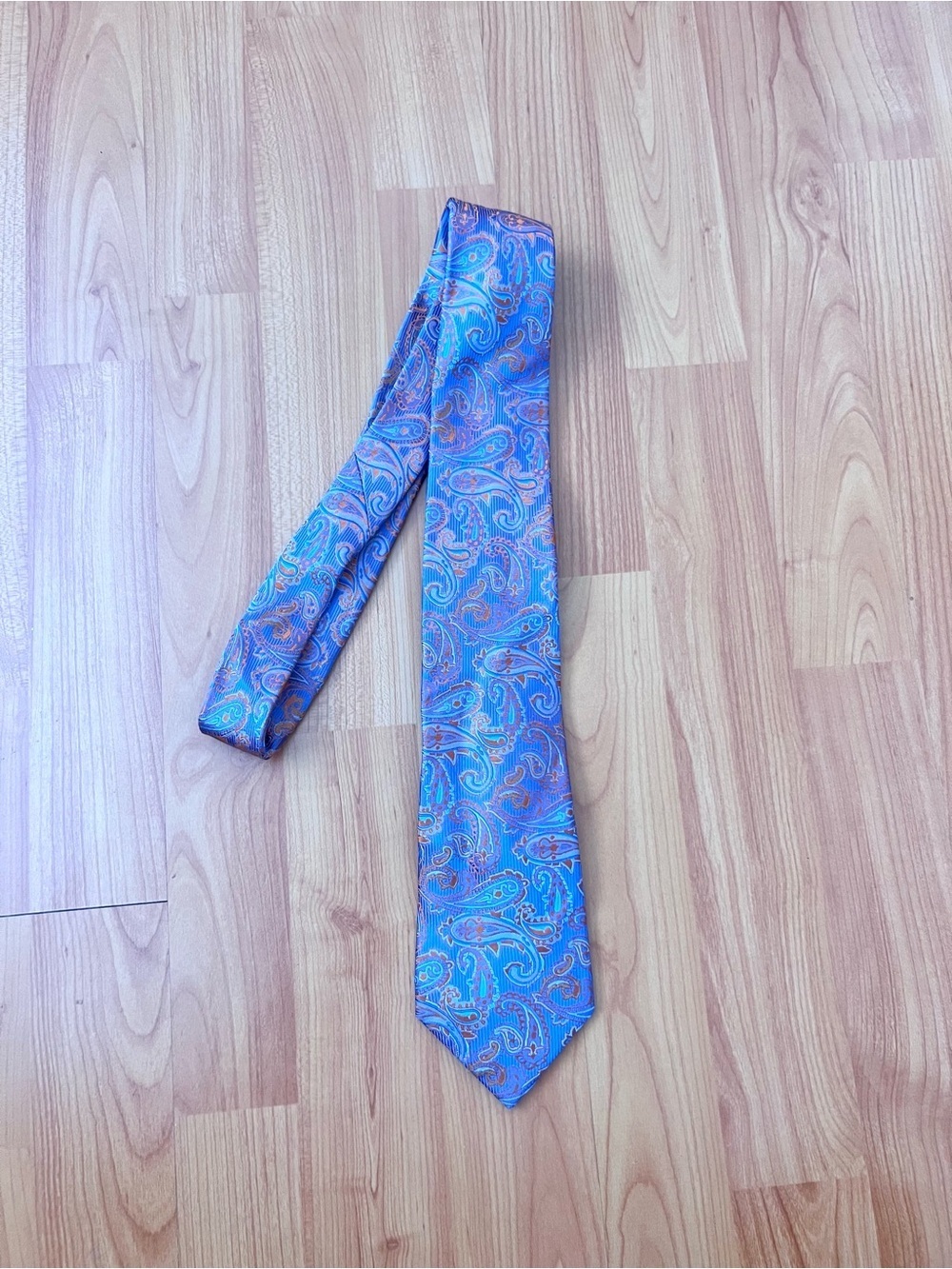 YSL Paisley Print Tie